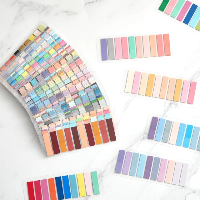 Alt view image 5 of 7 - 9600 Pcs Annotation Tabs, 48 Colors Writable Sticky Tabs for Book Vintage Colors Tabs Feature a Transparent Writable Design for Annotating Books, Bible Pages, Journals and Study Notes