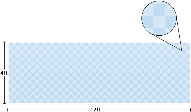 Alt view image 7 of 7 - Blue Checkers Better Than Paper® Bulletin Board Roll (TCR77602)