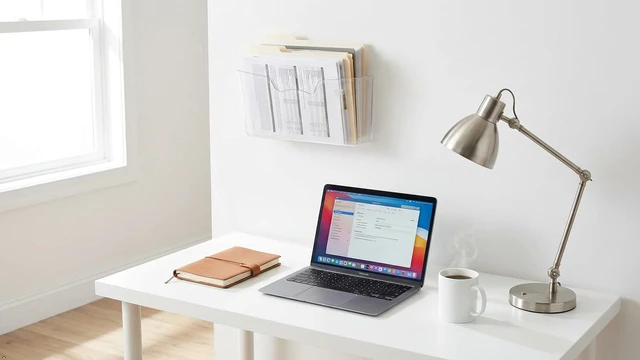 Alt view image 6 of 7 - Clear Wall Mount Single Pocket Hanging File Holder, 3-Pack Wall File Holder Organizer for Paper and Documents