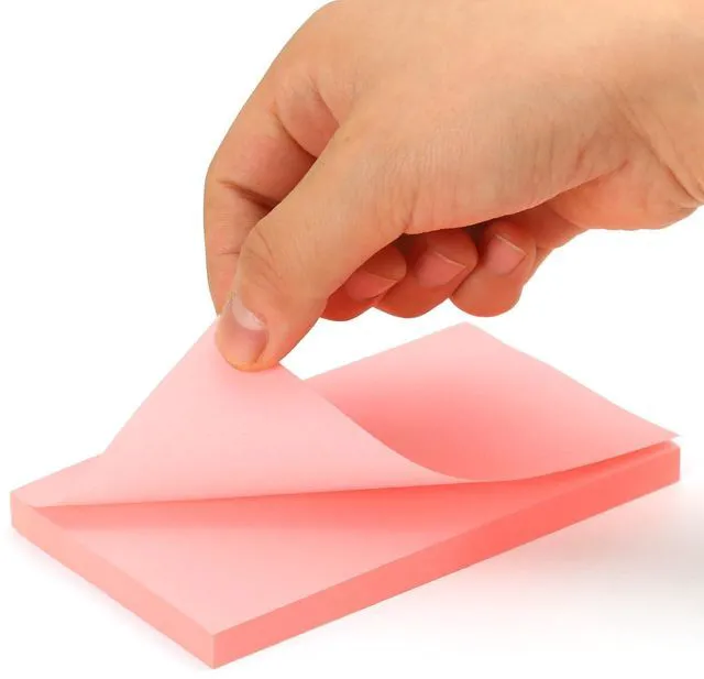 Alt view image 3 of 7 - 960 Sheets 3 in x 5 in Large Sticky Notes, 76 x 127 mm 6 Pads Assorted Self-Stick Pads for Notebook,Office,School and Home,80 Sheets/Pad (12 Pads Brillant)