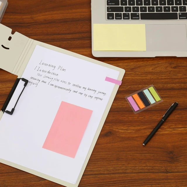 Alt view image 4 of 7 - 960 Sheets 3x5 Inches Large Sticky Notes,Self-Stick Post Stickies Colorful Super Sticking Power Memo Pads for Teacher Supply,School and Office