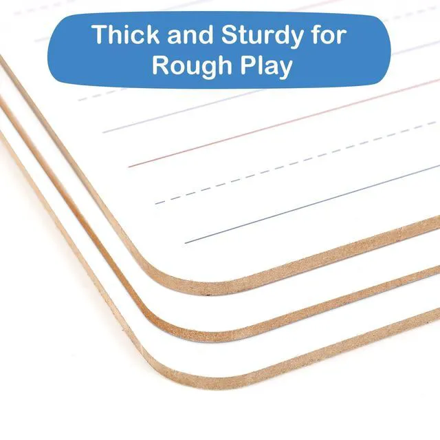 Alt view image 3 of 7 - Handwriting Practice Dry Erase Board,9" x 12" ABC Alphabet Letter Tracing for Kids Ages 3-5 Writing Small Whiteboard,Pre k Toddler Preschool Kindergarten Learning Activities,Homeschool Supplies