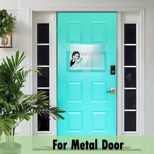 Alt view image 5 of 7 - Acrylic Note Board Refrigerator Dry Erase Board Magnetic Clear 15x11 Includes 4 Dry Erase Markers (Pack of 2)