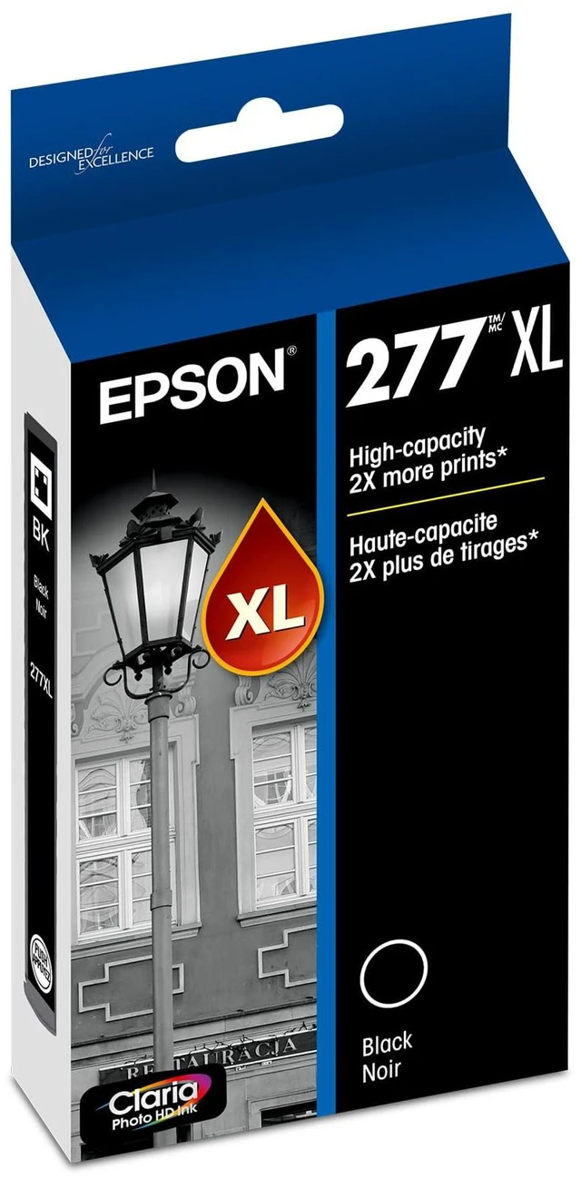 Main image of 277 Claria Photo HD Ink High Capacity Photo Black Cartridge (T277XL120-S) Works with Expression XP-850, 860, 950, 960, 970
