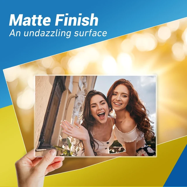 Alt view image 3 of 7 - Matte Thermal Laminating Pouches 9 x 11.5 Inches 3mil Thick Matte Finish 100 Sheets Large Package Fitted for Letter Size Laminating Sheets 8.5 x 11