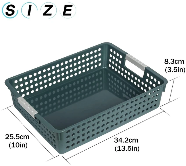 Alt view image 3 of 7 - 4Pcs Classroom Organization and Storage Paper Tray Holds,Holds 4A Paper Paper Trays for Classroom Toy,Crayons,Handicrafts Storage,Also for Library, Drawers, Office, Kitchen, Bathroom