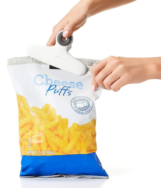 Alt view image 2 of 5 - Good Grips Bag/Chip Clips - 2 Pack, White