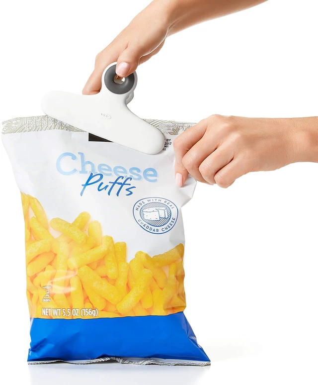 Alt view image 4 of 5 - Good Grips Bag/Chip Clips - 2 Pack, White