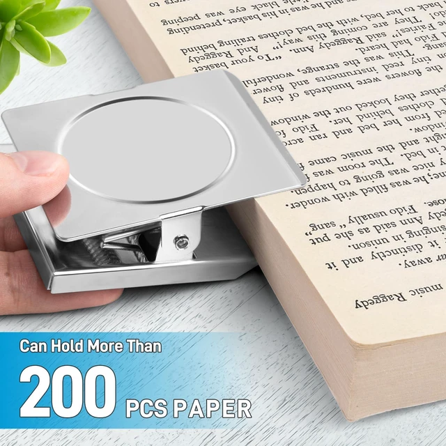 Alt view image 3 of 7 - Silver Magnetic Clips, 8 Pack Magnet Clips Heavy Duty for Kitchen Magnetic Paper Clips, 2.2 Inch Design, Organization Kitchen Accessories, Office, Classroom, Decoration Gifts, Photo Frames