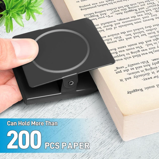 Alt view image 3 of 7 - 8 Pack Magnet Clips, Black Magnetic Clips for Whiteboard Office Magnetic Chip Clips for Refrigerator, 2.2 Inch Design,Photos, Office, Classroom, Decoration Gifts, Job Ticket Holders