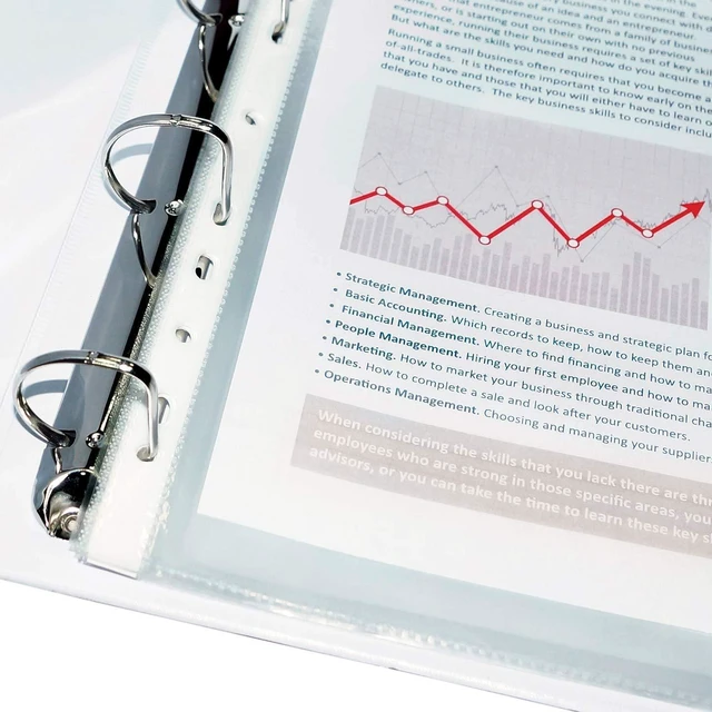 Alt view image 5 of 6 - Sheet Protectors, Clear Plastic Sleeves, 9.25 x 11.25 in, 500 Sheets