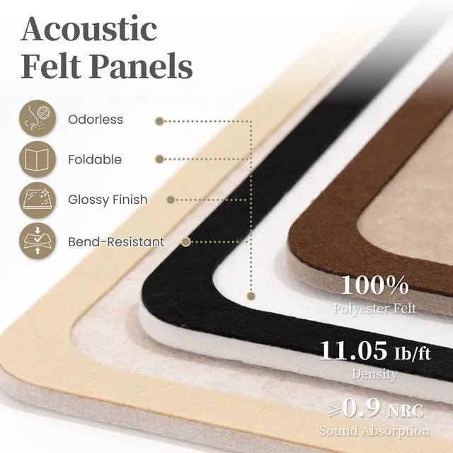 Alt view image 3 of 7 - Bulletin Board Decorative Felt Foldable Vision Photo Pin Boards 48 x 36 inches Black Cork Board Alternative for Walls, Office, Home, Classroom,with Pushpins Small Storage Bag