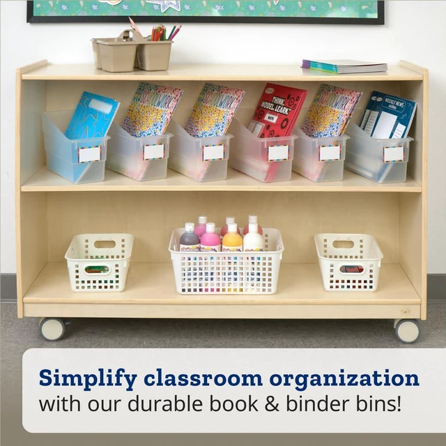 Alt view image 2 of 6 - Durable Book & Binder Holders - 6 Pack - Clear