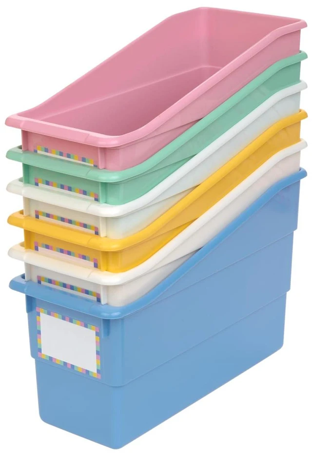 Main image of Durable Book and Binder Holders - 6 Pack - Bold Vibes
