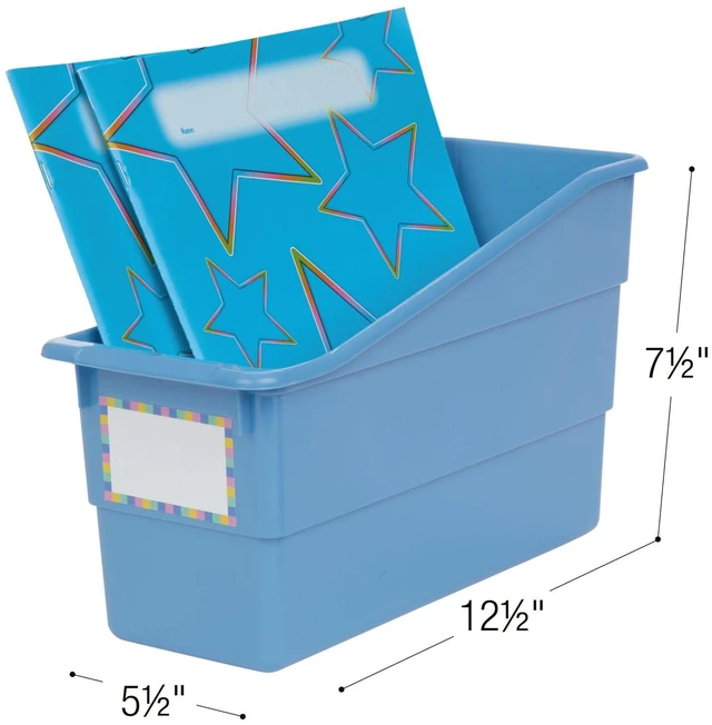 Alt view image 3 of 6 - Durable Book and Binder Holders - 6 Pack - Bold Vibes