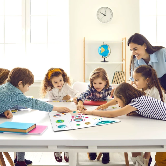 Alt view image 6 of 6 - 4 Pack Trifold Poster Board 36" x 24", White Science Fair Display Boards Thickened Corrugated Cardboard, Portable, Ideal for School Projects and Event Displays