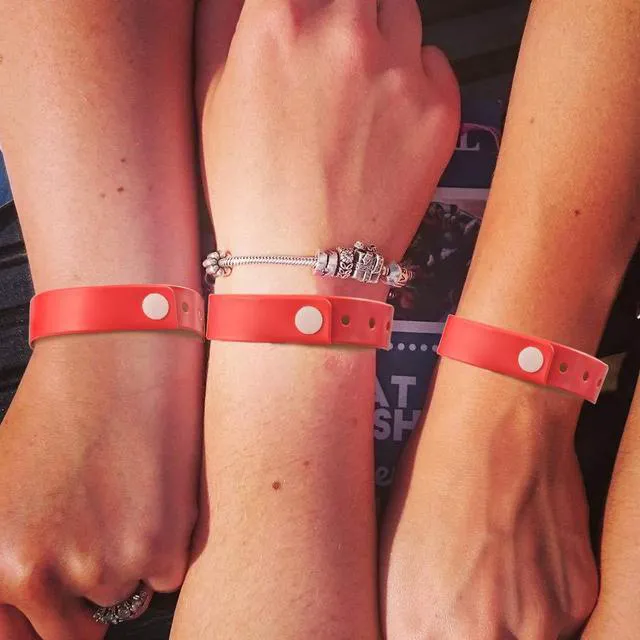 Alt view image 5 of 7 - Plastic Wristbands Red 500 Pack, Viny Wristbands for Events Disposable Event Wristbands, Waterproof Security, Colored Identification Wristbands for Party, Concert, Bar, Club, Festival