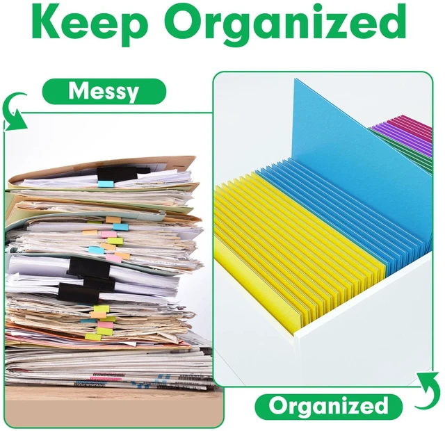 Alt view image 4 of 6 - Two Pocket Folders, Paper Folders with Pockets, 160 Pack, 5 Colors 2 Pocket Folders Fit Letter Size Paper, Paper File Folder for School Office Home Business