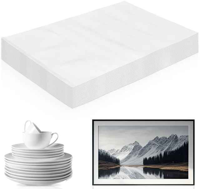 Main image of 20 Pcs 24 x 32 Inch Extra Large Foam Packing Pouches, Moving Supplies Cushion Foam Pouches for Moving, Protect Dishes, Glassware, Photo Frame, Canvas Artwork, China, Home Appliances for Shipping