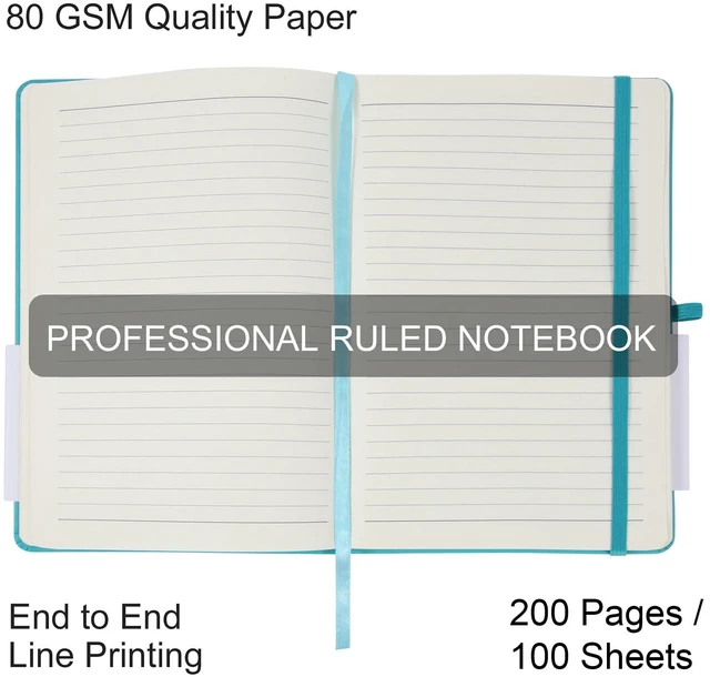 Alt view image 4 of 7 - 20 Pack Journals for Writing College Ruled Notebooks Journal in Bulk, Hardcover Notebooks (200Pages) for Note Talking, Lined Bullet Journals for Home School Office, 5.7"x8.4", 10 Colors