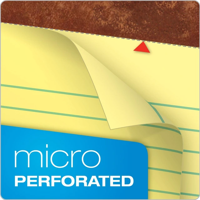 Alt view image 4 of 6 - 5 x 8 Legal Pads, 12 Pack, The Legal Pad Brand, Narrow Ruled, Yellow Paper, 50 Sheets Per Writing Pad, Made in the USA (7501)