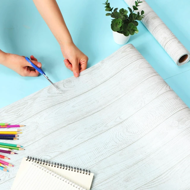 Alt view image 4 of 7 - 2 Rolls White Wood Fabric Paper Bulletin Board Roll 4 x 12 ft Non Woven Waterproof Fade Resistant, Extra Large for Display Boards, Back to School Classroom Decor, Painting Projects