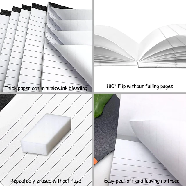 Alt view image 4 of 7 - Notepads Bulk for Daily Planning and Organization of Work 4 x 6-inches Ruled Pages Thick Bright White Paper 30 Pages Note Pads College Ruled Pack of 20