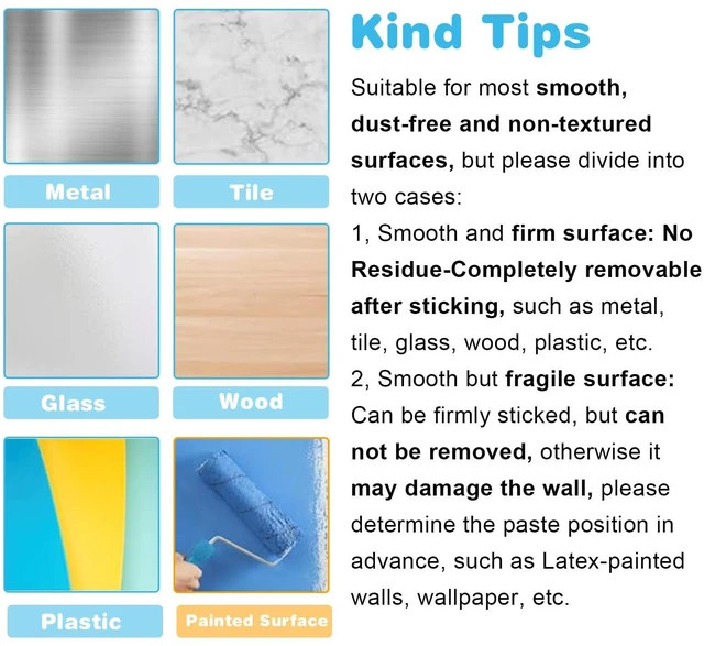 Alt view image 6 of 6 - 2-Pack, 40" x 18" Magnetic Chalkboard for Wall Self Adhesive Blackboard Sheet Peel and Stick Sticker Roll Ideal for School Home