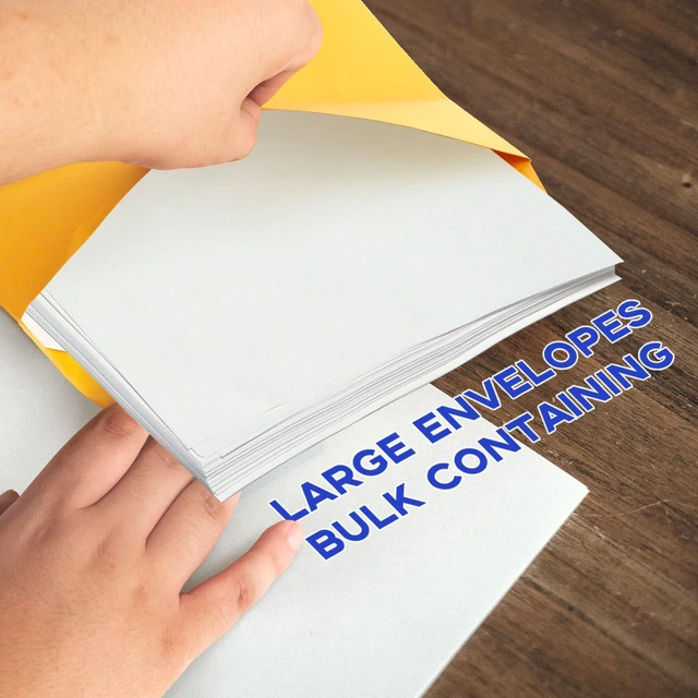 Alt view image 6 of 7 - 10x13 Manilla Envelopes Self Seal 200 Pack