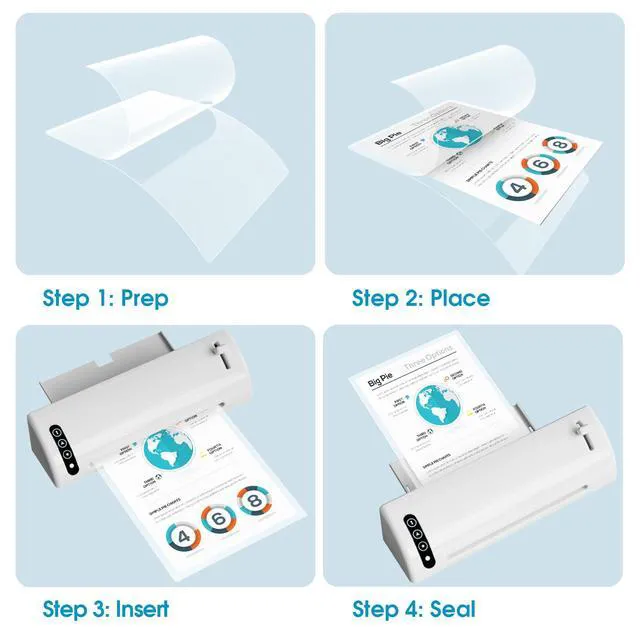 Alt view image 6 of 7 - 100 Pack Laminating Sheets 5 Mil, Laminating Pouches for 11x17 Paper Actual 11.5 x 17.5 Thermal Laminate Sheets for Laminator, Large Clear Lamination Paper for Documents, Office School Home