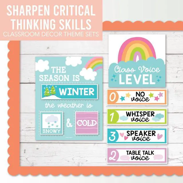 Alt view image 6 of 7 - Classroom Calendar Set -School Calendar Bulletin Board Decor Kids Class Calendar for Pastel Classroom Decor, Kindergarten Preschool Teacher Must Haves, Homeschool & Daycare Essentials