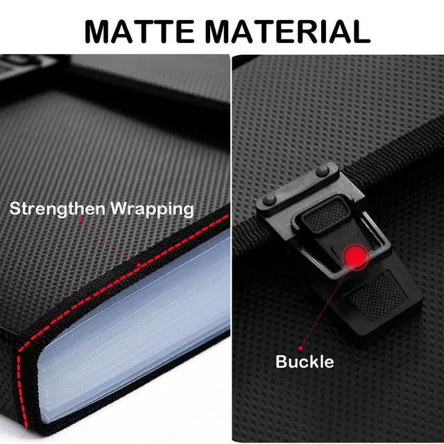 Alt view image 4 of 6 - 2 Pack Extra Large Legal Size/Foolscap 12 Pockets Accordion File Organizer with Handle, Portable Expanding File Folder, Expandable Plastic Document Organizer for Travel School Office