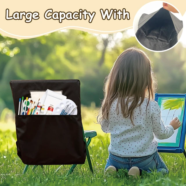 Alt view image 7 of 7 - 24 Pack 19.5 x 16.5 Inch Student Chair Pockets For Classrooms,Seat Sacks Organizer For K-2 Students To Storage,Chair Back Buddy Pocket With Name Tag Slot, Classroom Must Haves