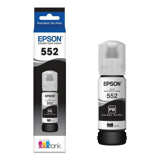 Alt view image 3 of 5 - Claria ET Premium T552120 High Capacity Bottle Ink - Photo Black (Pack of 2)