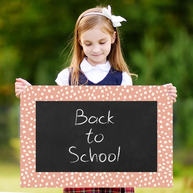Alt view image 2 of 7 - 216 Feet Boho Bulletin Board Borders, 6 Rolls Boho Classroom Decor Irregular Stripes and Dots in Colour Straight Rolled Borders Trim for Back to School Classroom Wall Door Decoration