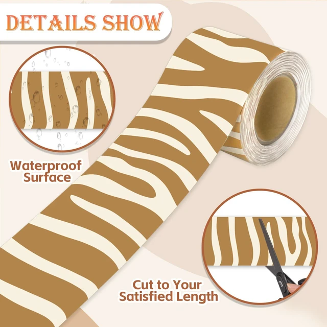 Alt view image 4 of 7 - 216 Feet Boho Bulletin Board Borders, 6 Rolls Boho Classroom Decor Irregular Stripes and Dots in Colour Straight Rolled Borders Trim for Back to School Classroom Wall Door Decoration