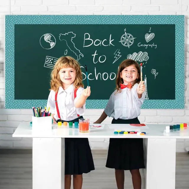 Alt view image 7 of 7 - 216 Feet Boho Bulletin Board Borders, 6 Rolls Boho Classroom Decor Irregular Stripes and Dots in Colour Straight Rolled Borders Trim for Back to School Classroom Wall Door Decoration
