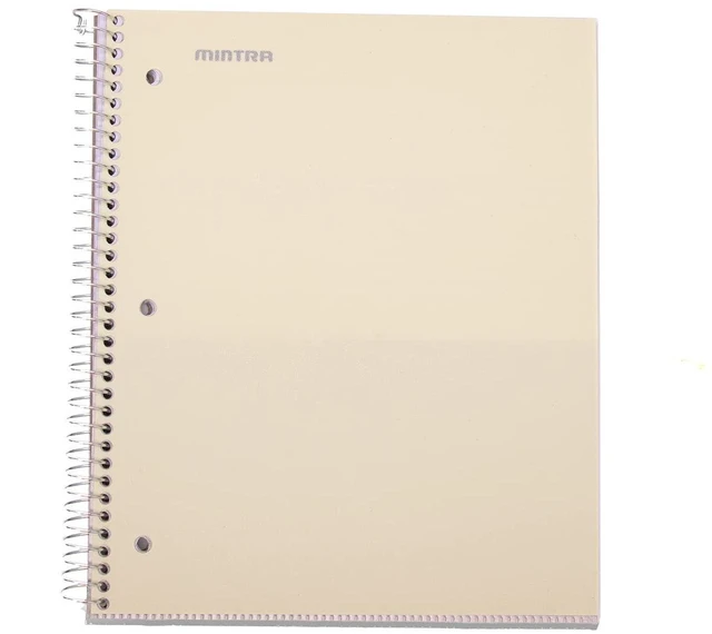 Alt view image 3 of 5 - Durable Spiral Notebook - 2 Subject (College Ruled 3pk, Arctic Ice, Sun Yellow, Spring Pink)