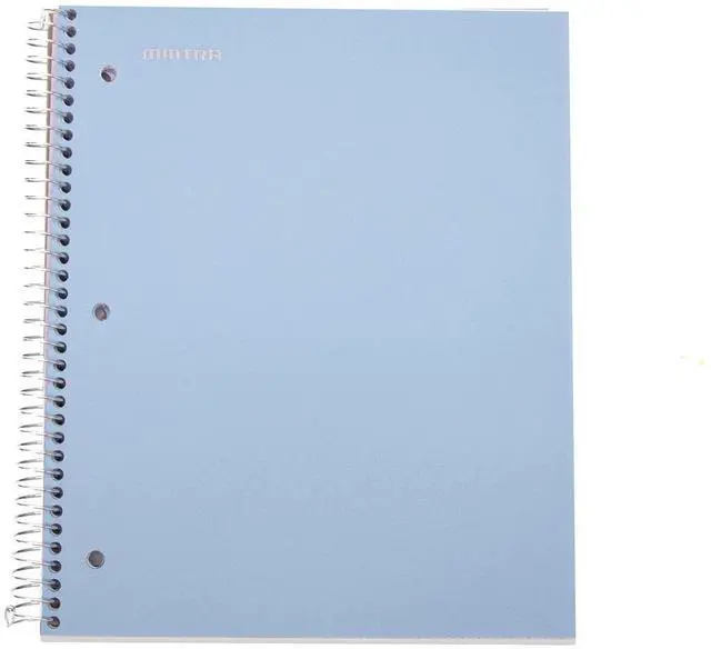 Alt view image 5 of 5 - Durable Spiral Notebook - 2 Subject (College Ruled 3pk, Arctic Ice, Sun Yellow, Spring Pink)