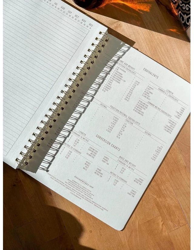 Alt view image 4 of 5 - Textured Twin Wire Notebook, Lilac, 8.25 x 11.625 in Daily Planner & Soft Cover Writing Journal, 160 Lined Perforated Pages, Large Spiral Notebook for Work & Journaling