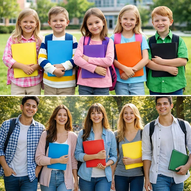 Alt view image 7 of 7 - 48 Plastic Folders with 3 Prongs Bulk, Light Colors Heavy Duty Folders with Clear Front Pockets and Card Slots Folder with Fasteners Fit Letter-size Paper for Work School Office