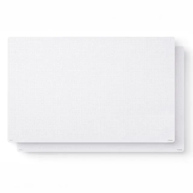 Main image of Dot Grid Notepads 11 x 17 inch, 2 Pack Large Dotted Memo Desk Pads with Premium Thick Paper 120gsm