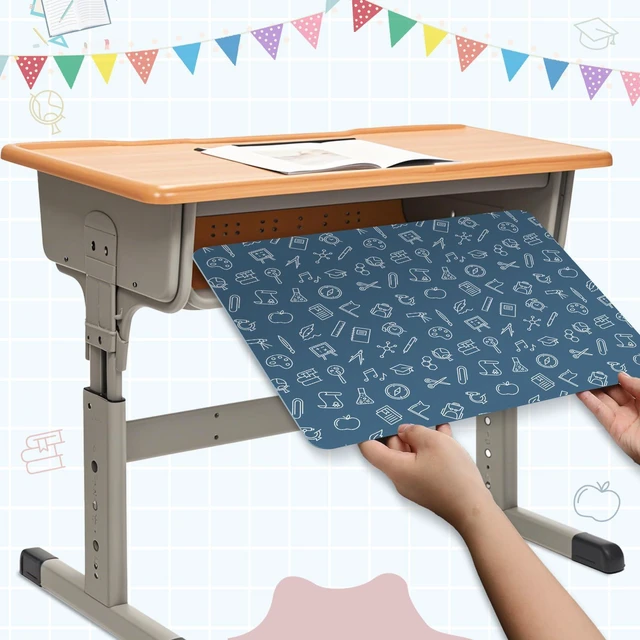 Alt view image 5 of 7 - 24 Pack Privacy Shields for Student in 12 Boho Colors Desk Dividers Durable Privacy Folders Testing Dividers Shield Study Boards Panel Partition for Classroom Teacher Back to School Supplies