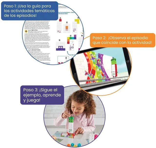 Alt view image 3 of 7 - MathLink Cubes Numberblocks 11-20 Activity Set, Ages 3+ 30 Preschool Learning Activities, Counting Blocks, Linking Cubes, Educational Toys for Kids, Math Manipulatives Kindergarten