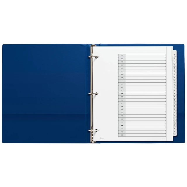 Alt view image 7 of 7 - 16176 Write & Erase Big Tab Plastic Dividers w/Slash Pocket, 5-Tab, Letter (Pack of 2)