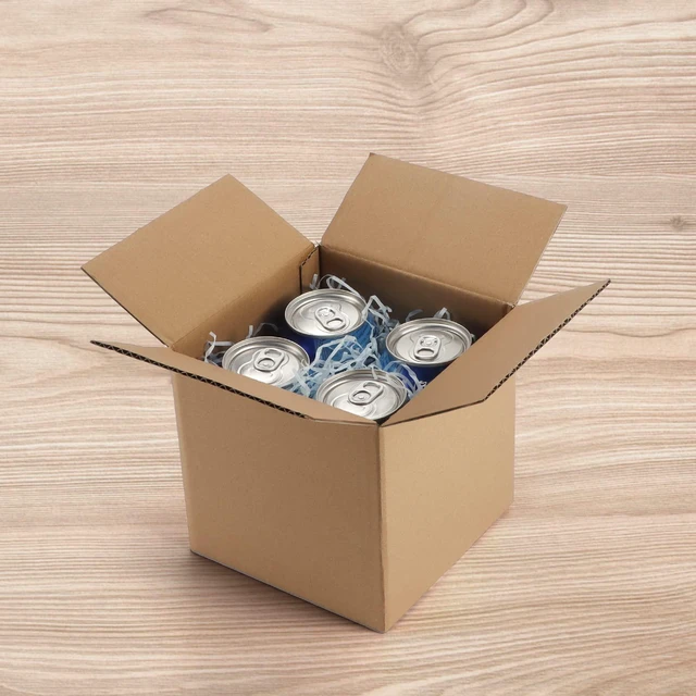 Alt view image 4 of 7 - 6x6x6 Shipping Boxes Set of 25, Cardboard Corrugated Mailing Box for Packaging Corrugated Cardboard Boxes for Small Business, Easy Assemble for Shipping Packing Mailing Bulk