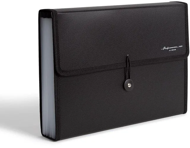 Main image of 13-Pocket Fashion Performance Expandable File Folder (Black)