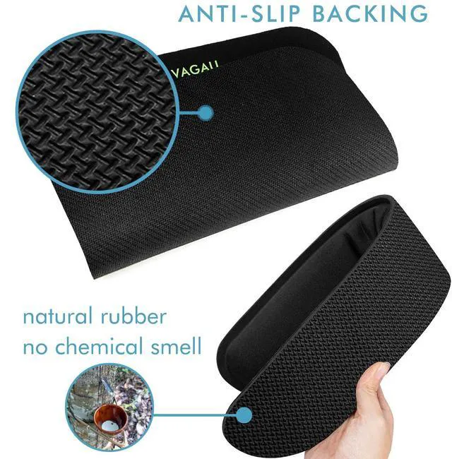 Alt view image 5 of 6 - Premium Keyboard Wrist Rest and Mouse Pad Wrist Support Ergonomic Memory Foam Set for Office, Laptop, Mac, Computer and Gaming, Comfortable Typing &Wrist Pain Relief