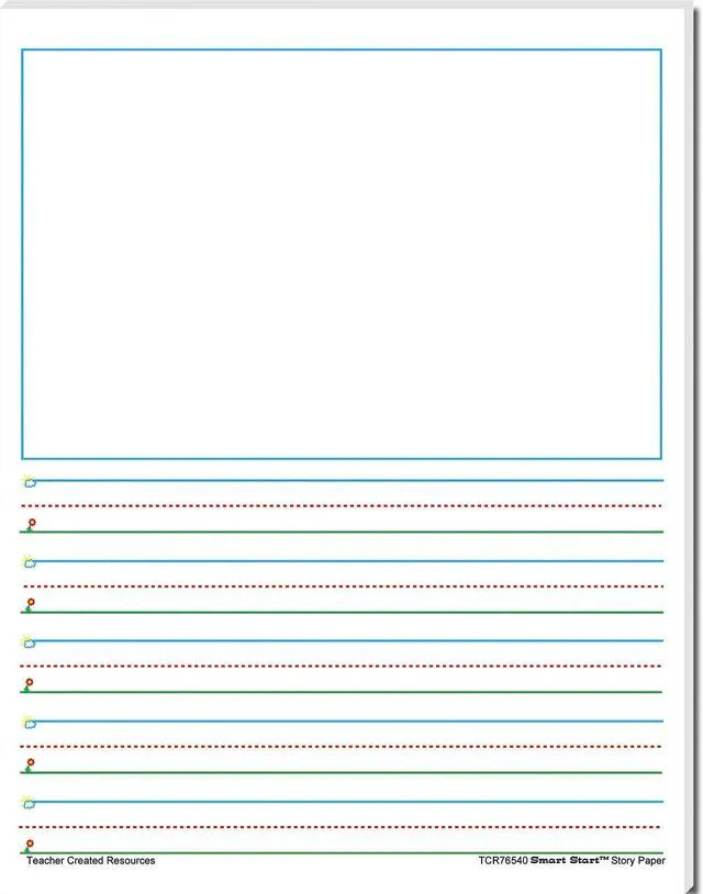 Main image of Smart Start 1-2 Story Paper: 40 Sheet Tablet (TCR76540)