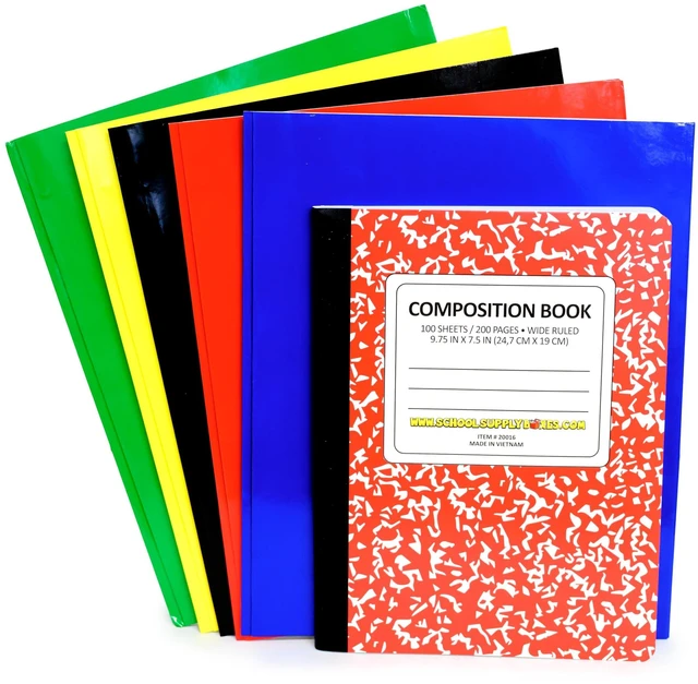 Alt view image 2 of 7 - Elementary Bundle (1 Box) | Back to Essentials Kit for Students & Teachers | Includes Wide-Ruled Paper Products, Crayons, Markers, Colored Pencils, & More